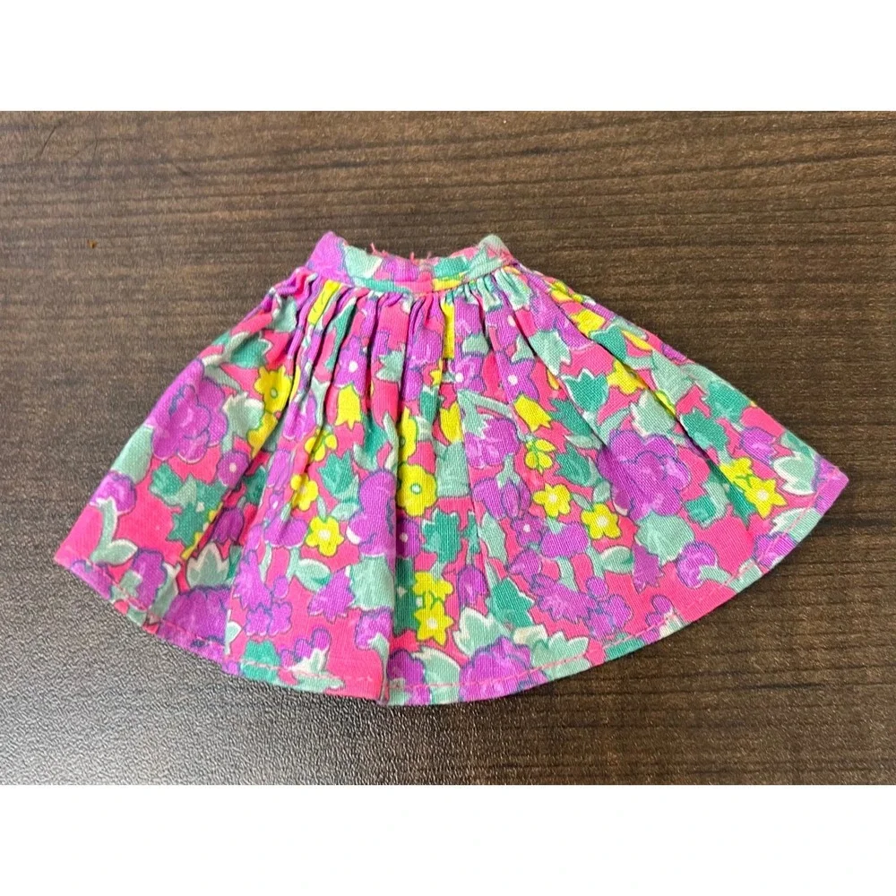 Vintage Genuine Barbie Doll Clothing Lot of 4 1980s 1990s Top Pants Skirt Shorts